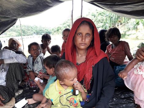 Fleeing Myanmar