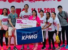 KPMG Pink Heels