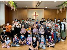 禮賢會沙田福音中心 正為「禮賢會百萬行支持葵盛東護理安老院」籌款