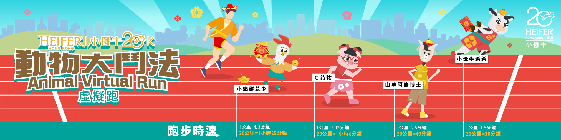 小母牛20動物大鬥法虛擬跑